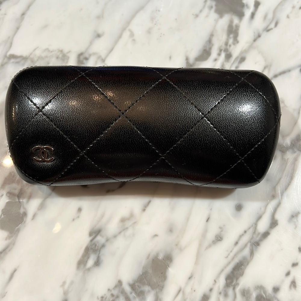 Authentic CHANEL glasses case